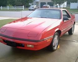 Dodge Daytona car, year 1983