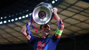 Image result for xavi champions league trophy