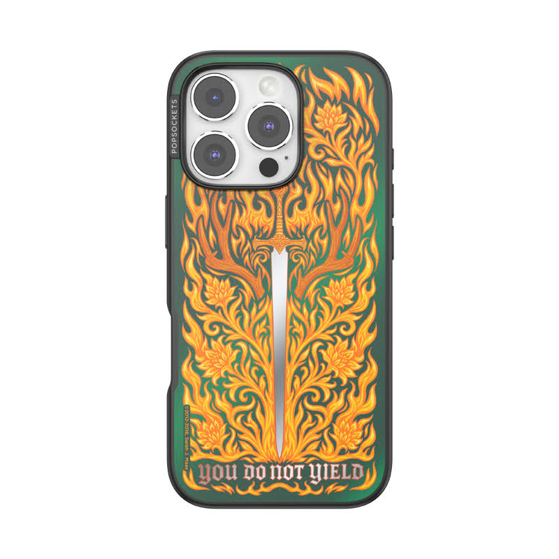 PopSockets Mirror Fireheart iPhone 16 Pro MagSafe Case