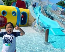 Image of Kids having fun at a water park