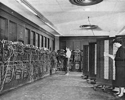 Imagem de ENIAC, um computador da primeira geração