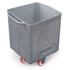 300L Eurobin (buggy, meat trolley) fully perforated