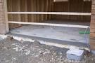 Faire un SEUIL EN BETON -