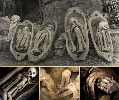 Ibaloi fire mummies in Kabayan caves