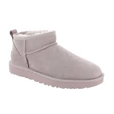 UGG Women's Classic Ultra Mini Boot - Grey | Discount UGG Ladies Boots & More - Shoolu.com | Shoolu.com