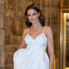 Katie Holmes Embraces the Peplum Trend at American Ballet Theatre Gala