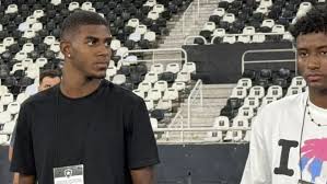 Reforços, Wallace Davi e Jhoan Hernández vão ao Nilton Santos para ver Botafogo x Bangu