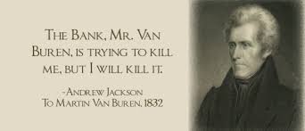 I Killed The Bank ~ President Andrew Jackson: U.S. Vice President ... via Relatably.com