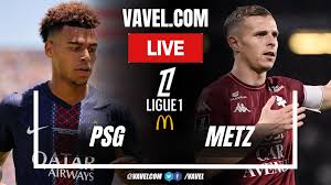 PSG vs Metz LIVE Score Updates in Ligue 1 Match