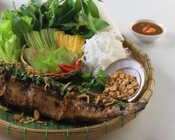 Image of Cá lóc nướng trui miền Tây