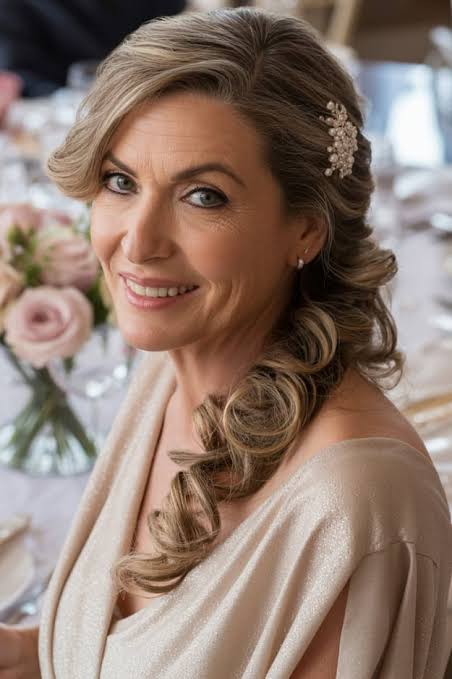 20+ Elegant Half-Up Hairstyles for Mothers of the Bride