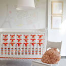 Orange crib bedding Abu Dhabi