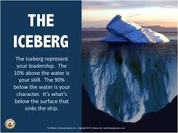 Iceberg Quotes. QuotesGram via Relatably.com