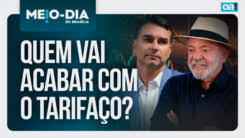Meio-Dia em Brasília: Quem vai acabar com o tarifaço? Lula ou Flávio?