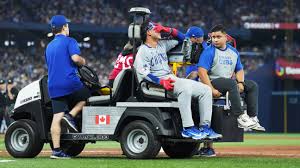 Miguel Amaya injured during a game for the Chicago Cubs