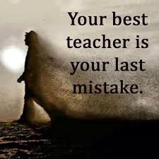 Image result for learning from mistakes quotes