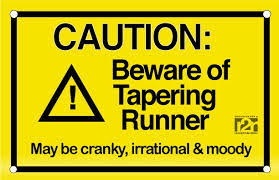 Image result for marathon tapering memes