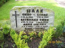 Grab von Karl-Heinz Haak (16.07.1947-22.06.2006), Friedhof ...