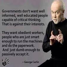 George Carlin Quotes Government. QuotesGram via Relatably.com