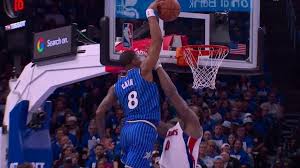 Magic’s Cain puts Duren on a poster with nasty one-handed jam