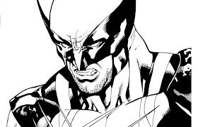 Image result for coloring pages wolverine