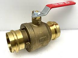 RWV 5020AB DZR LF 2" FULL PORT BRASS BALL VALVE EZPRESS ...