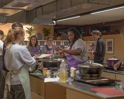 Image of Family taking a cooking class in Nigeria