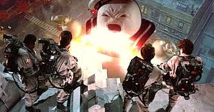 Image result for stay puft marshmallow man fire