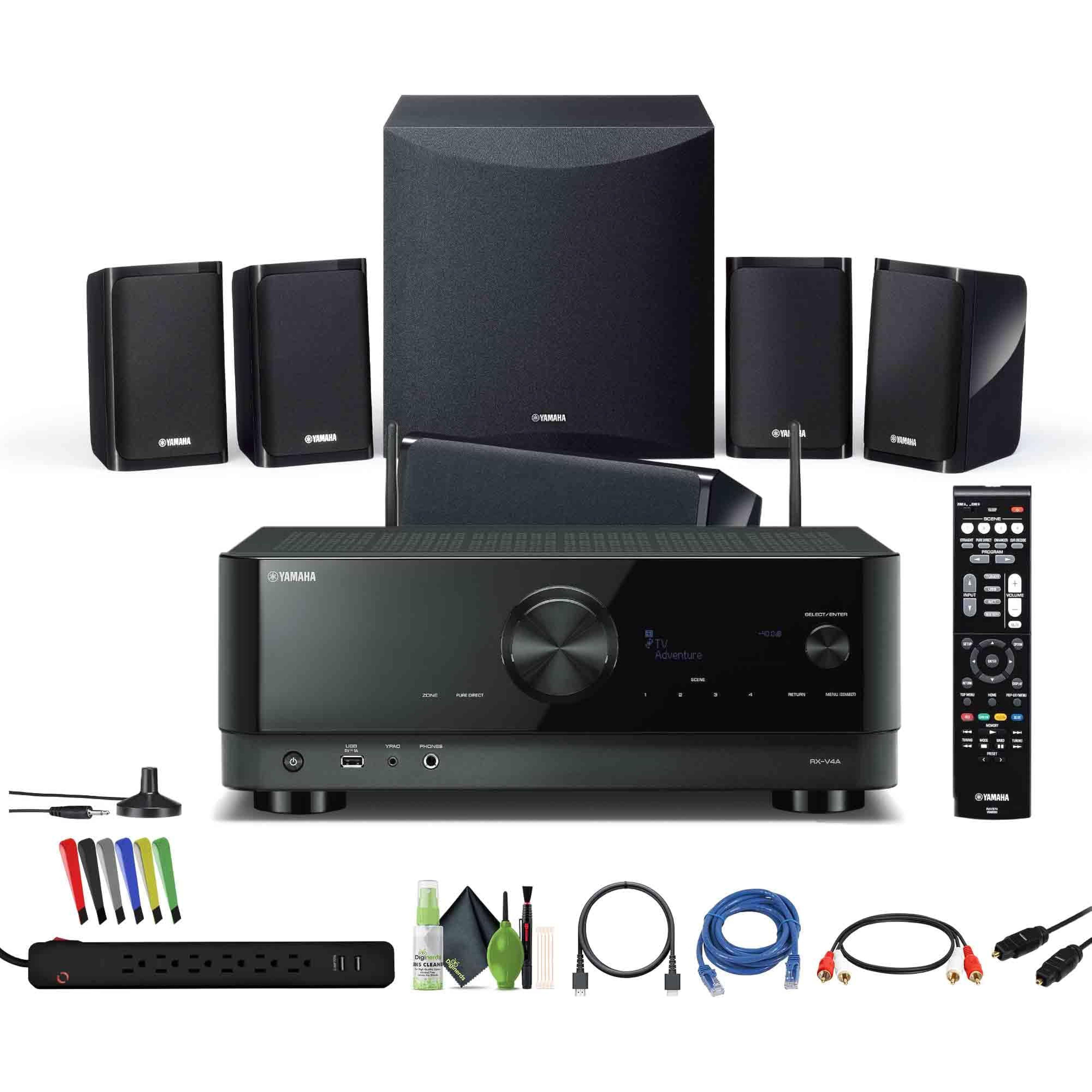Yamaha YHT-5960U 5.1-Channel Home Theater System with 8K HDMI and MusicCast