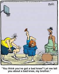 Knee Injury Cartoons and Comics - funny pictures from CartoonStock via Relatably.com