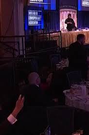 Most Guests Ducked for Cover. This Man Munched on His Burrata Salad.