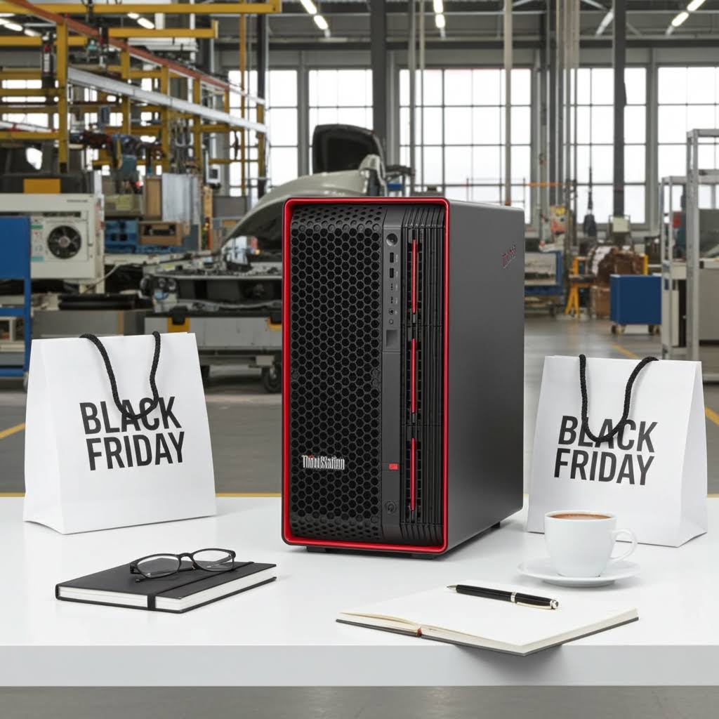 

Lenovo ThinkStation PX 2 x Intel® Xeon® Silver 4410Y Processor (2.00 GHz up to 3.90 GHz)/Windows 11 Pro for Workstations 64/2 TB SSD Performance TLC Opal