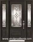 Steel entry doors with sidelites