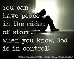 Peace In The Storm Quotes. QuotesGram via Relatably.com