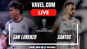 San Lorenzo vs Santos LIVE Score Updates in Conmebol Sudamericana Match
