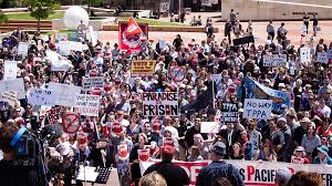 Image result for anti-tpp rally