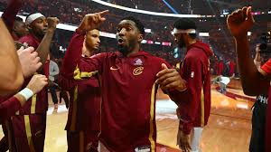 LeBron James visits Cleveland