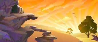 Image result for cartoon sun rise