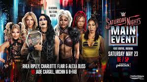 Rhea Ripley, Charlotte Flair & Alexa Bliss vs. Jade Cargill, Michin & B-Fab| Six-Woman Tag Team Match