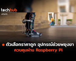 รูปภาพอุปกรณ์ควบคุมเครื่องจักร Raspberry Pi