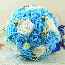 Image result for karangan bunga mawar biru