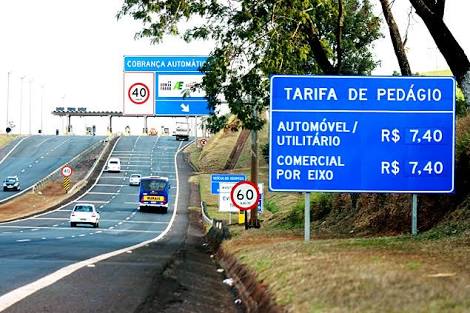 Governador não desbasta novos pedágios na Cândido Portinari (Foto: Reprodução Folha UOL)