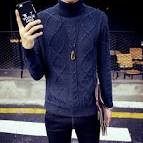 New Arrive new style crewneck Turtleneck Sweater diamond wave