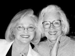 During the Friends of Oklahoma Breast Institute luncheon, guest speaker Charlotte Lankard talks with one of the event planners, Joan Gilmore. - 5-30-2007-11-13-58-AM-3612268