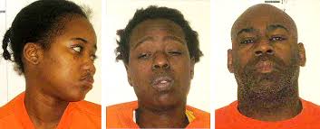 From left: Tiana Clark of Medford, Mass., Lydia Ross Sholl of South Portland, and Wayne Hick of Scarborough. Saco police were called to the Sunrise Motel at ... - clark.sholl_.hicks_