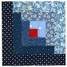 Image result for log cabin quilt block how to