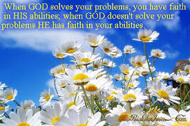 God Quotes - When God Solves your Problems - Trust Quotes ... via Relatably.com