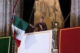 Sheinbaum Leads Mexico’s Cry of Independence Ceremony