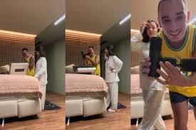 João Gomes chora ao ganhar 'presente dos sonhos' da esposa: 'Não acredito'