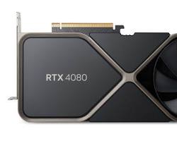 Image of RTX 4080 graphics card